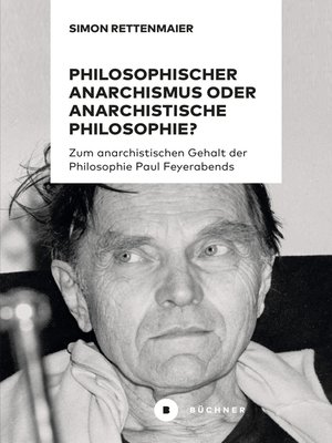 cover image of Philosophischer Anarchismus oder anarchistische Philosophie?